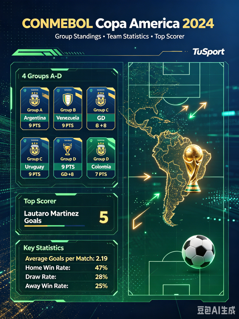 CONMEBOL Copa America 2024 Top Scorers & Player Statistics